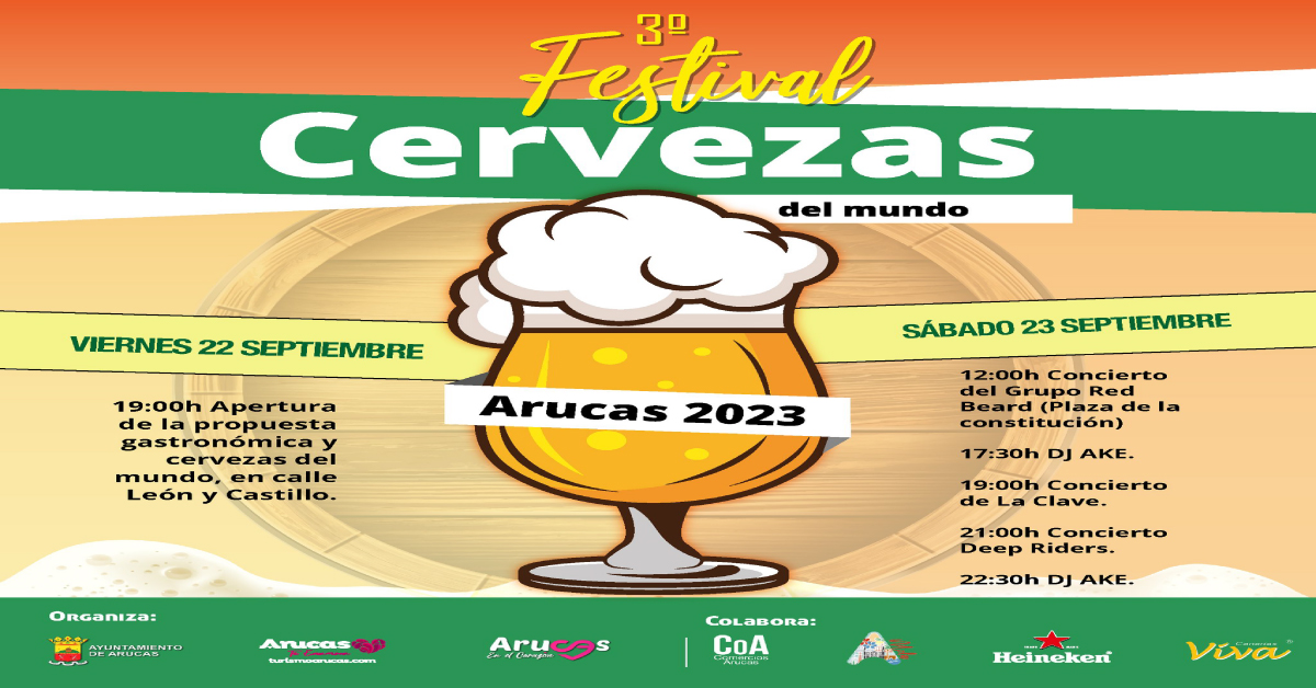 ¡3ª EDICIÓN DE LAS CERVEZAS DEL MUNDO 2023!