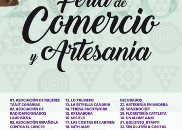 La Feria de Comercio Local y Artesanía de Santidad reafirma la fuerza del comercio de Arucas