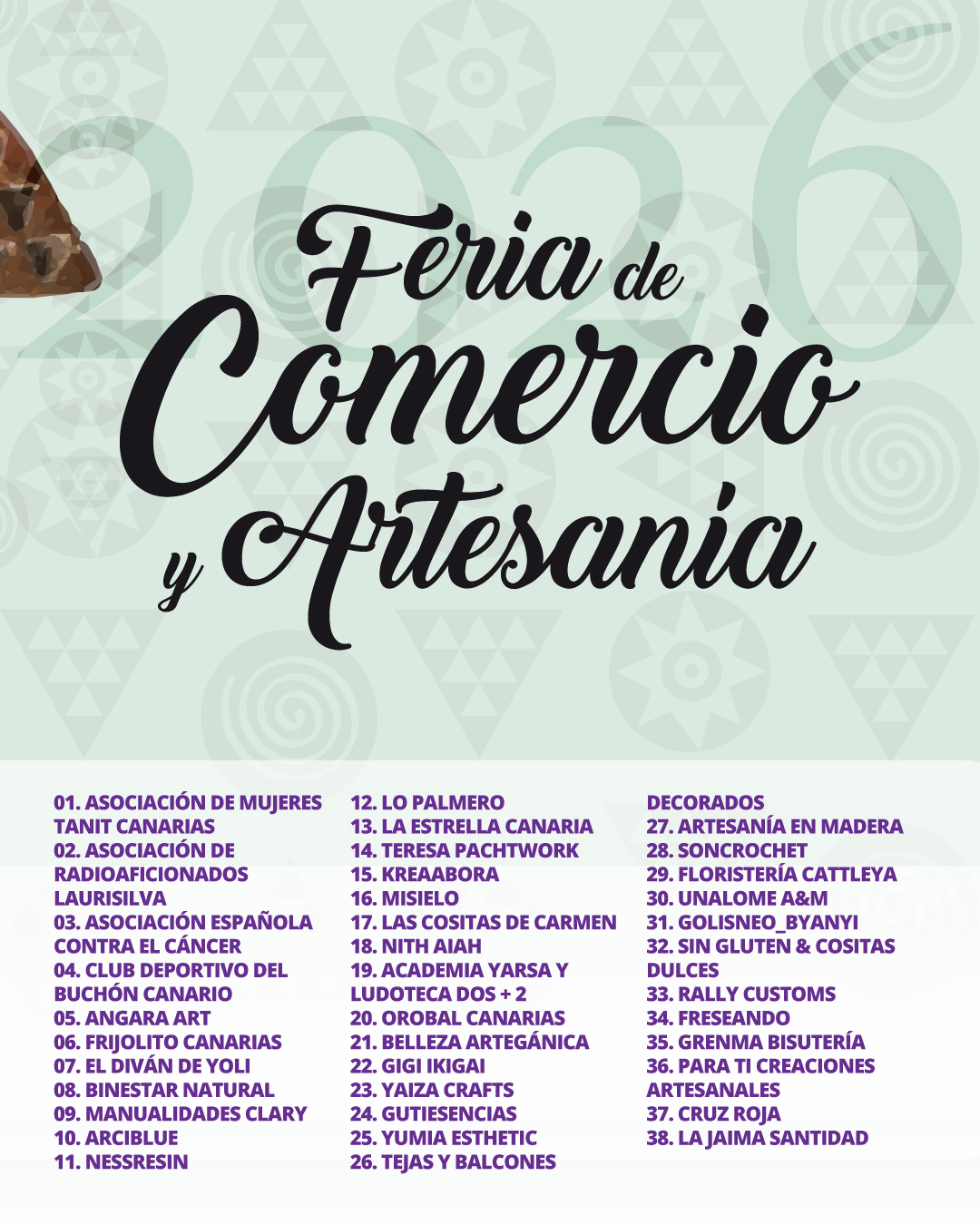 La Feria de Comercio Local y Artesanía de Santidad reafirma la fuerza del comercio de Arucas
