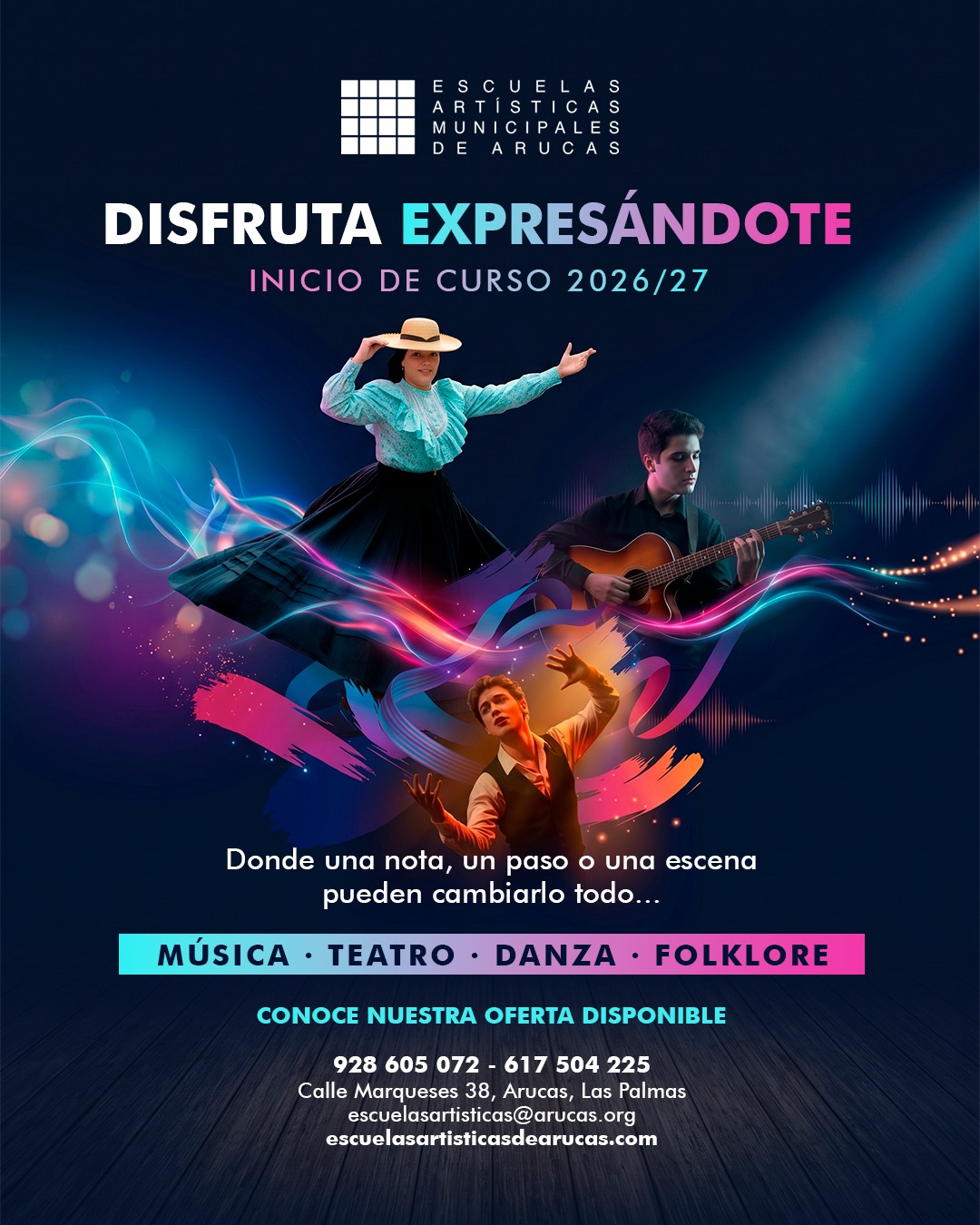 ESCUELAS ARTISTICAS SLIDER MOVIL